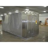 This unit also has a galvanized finish on one side.