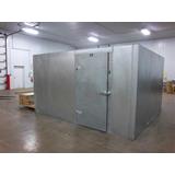 Short used walk-in cooler box for sale.