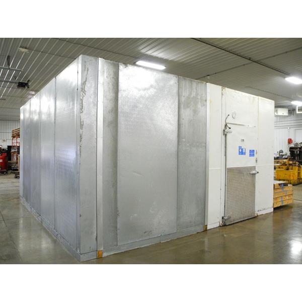17'1" x 18'3" x 10'H Walkin Cooler with floor (312 Sq. Ft.) Barr Commercial Refrigeration