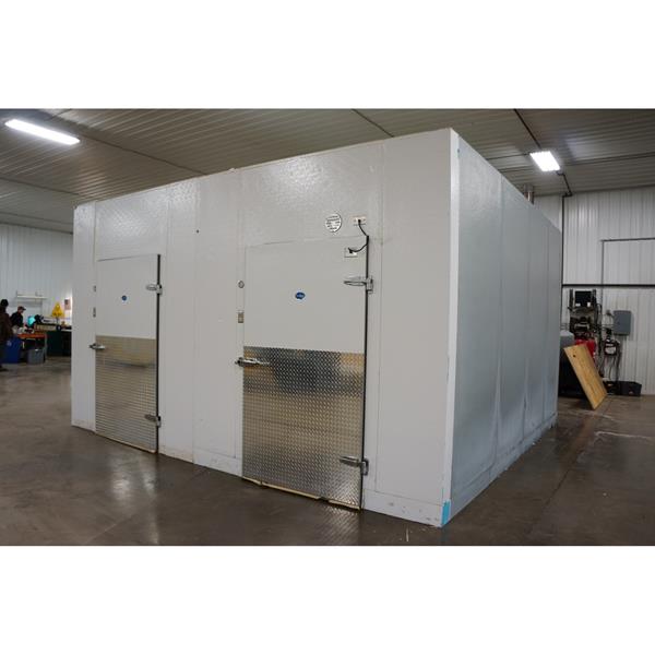 16' x 17' x 10'H CrownTonka Walkin Combo Cooler/Freezer (272 Sq. Ft