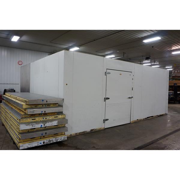 17&#39;4&quot; x 21&#39;2&quot; x 8&#39;5&quot;H (8&#39;10&quot;H w-channel) WA Brown Walk-in Cooler or Freezer