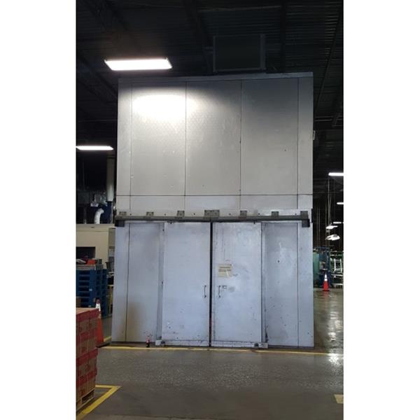 13&#39;6&quot; x 51&#39; x 18&#39;4&quot;H WA Brown Drive-in Cooler or Freezer - $2,000 OFF DEAL