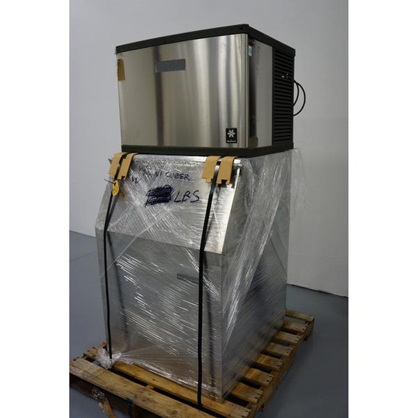 Manitowoc Cube Ice Machine with Storage Bin(#150)