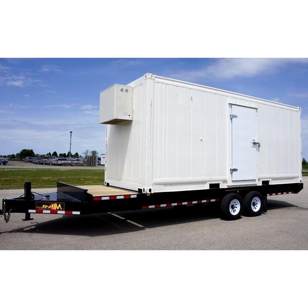 20&#39; Refrigerated Container with Heavy Duty Trailer (Freezer)