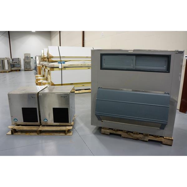 Hoshizaki Flake Ice Machine Package with Bin (2 Units #2 &amp; #185)