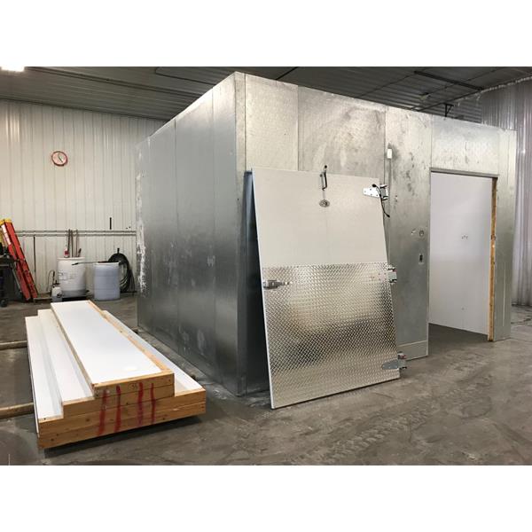 12&#39;4&quot; x 14&#39;8&quot; x 10&#39;H Kysor Walk-in Cooler or Freezer