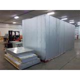 Side view of combo cooler-freezer.