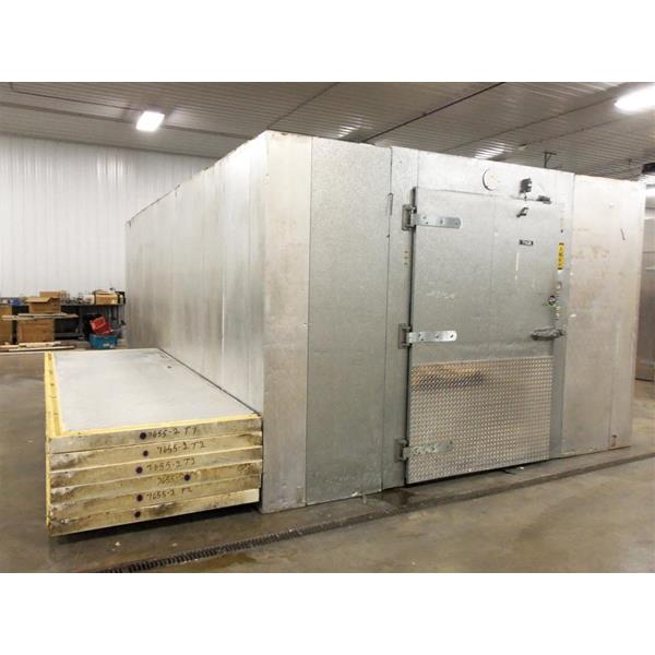 12&#39; x 24&#39; x 8&#39;4&quot;H Walk-In Cooler or Freezer