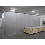 Urethane insulated panels with wood frame.