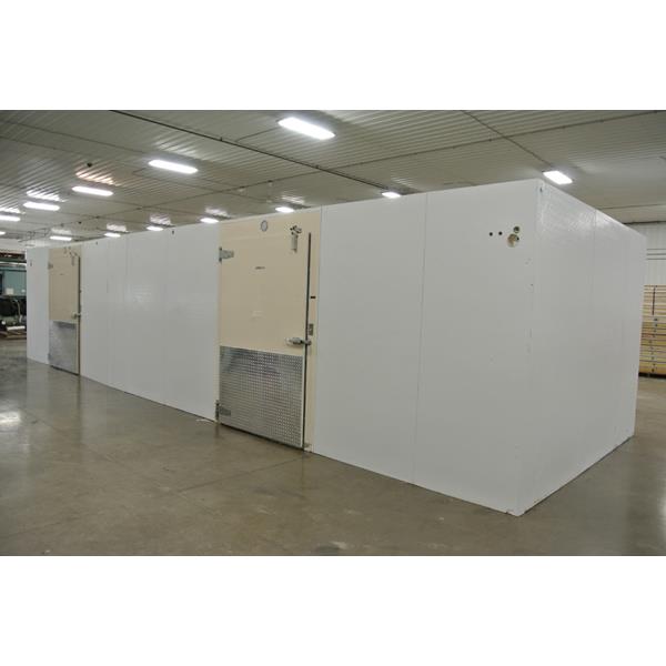 11'3" x 36'10" x 8'4"H Kysor Walkin Combo Cooler/Freezer (414 Sq. Ft