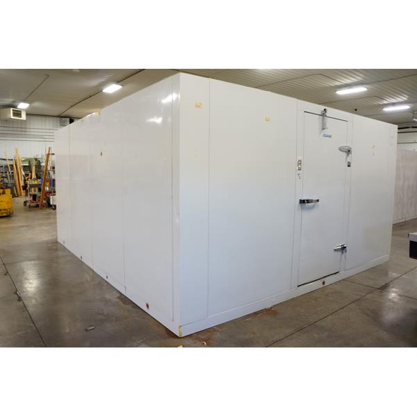 13'9" x 15'8" x 7'9"H Hobart Walkin Freezer (215 Sq. Ft.) Barr Commercial Refrigeration