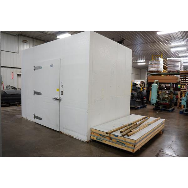 8' x 12' x 9'H Carroll Coolers Walkin Cooler (96 Sq. Ft.) Barr
