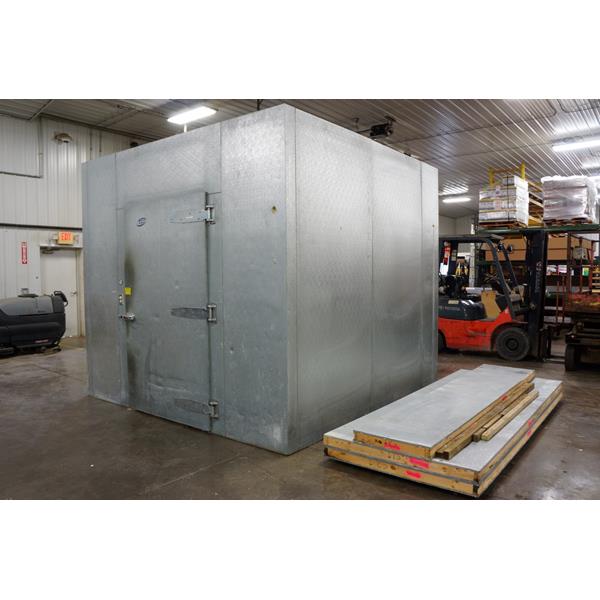 10' x 10' x 9'H Carroll Coolers Walkin Cooler (100 Sq. Ft.) Barr