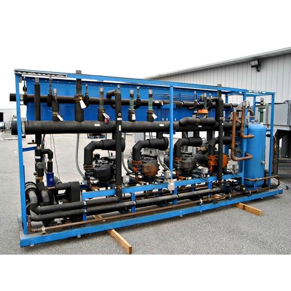 110 HP Low Temperature Screw Compressor Rack Package (58) (110 HP