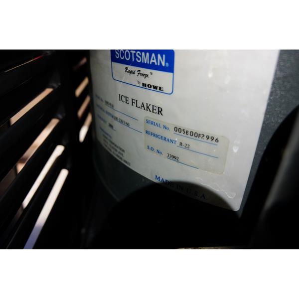 Used Flake Ice Maker Howe Flake Ice Machine For Sale