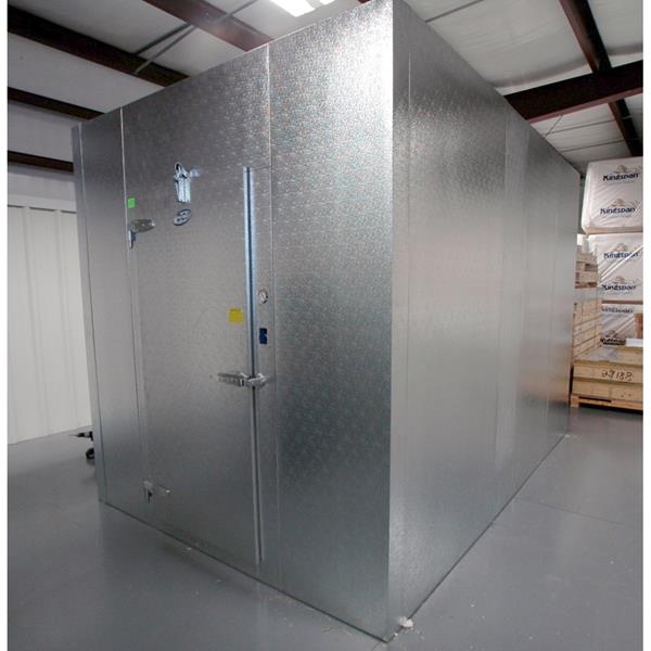 10&#39; x 12&#39; x 8&#39;H CCI Walk-In Cooler-Freezer Combination 