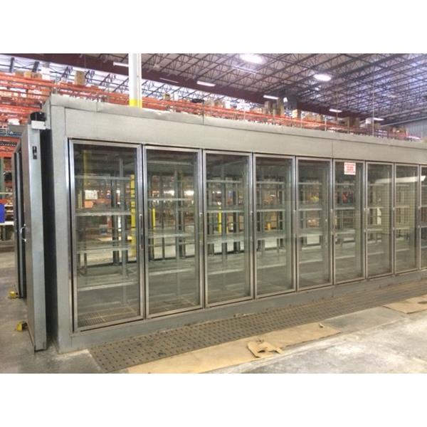 12&#39; x 36&#39;9&quot; x 8&#39;H Display Glass Door Walk-in Cooler - $1,000 OFF DEAL