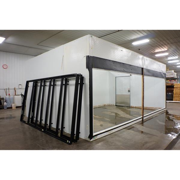 16&#39;4&quot; x 24&#39; x 10&#39;4&quot;&#39;H Display Glass Door Walk-in Cooler