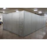 Insulated sliding door for cooler included.