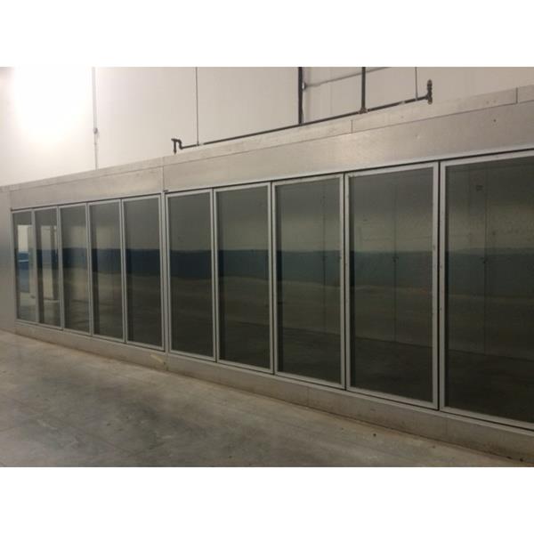 10&#39; x 65&#39; x 8&#39;2&quot;H Display Glass Door Walk-in Cooler