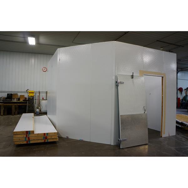 13&#39; x 13&#39;7&quot; x 10&#39;4&quot;H (Irregular shape) Kysor Walk-in Cooler