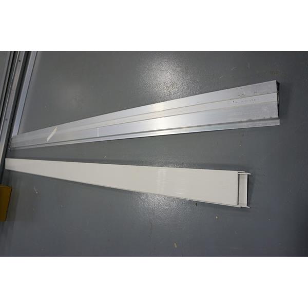 8'x8'H "Scratch & Dent" Manual Sliding Cooler Door Barr Commercial Refrigeration