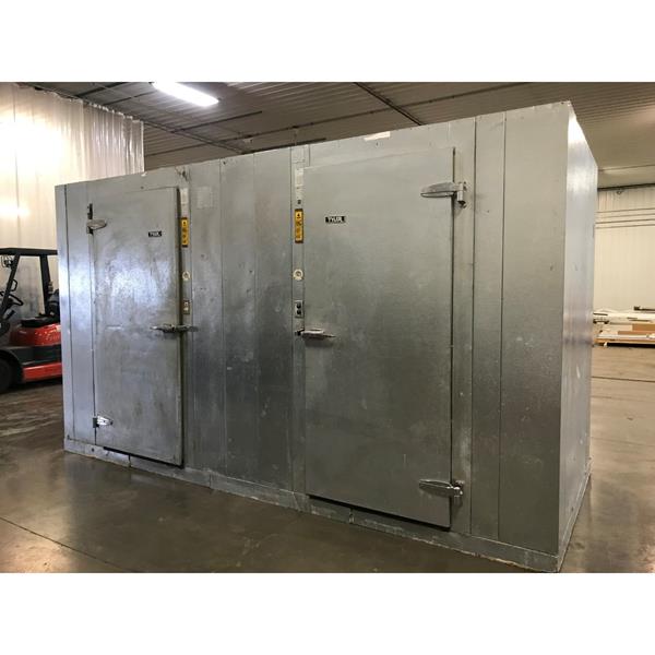 6&#39; x 14&#39; x 8&#39;4&quot;H Tyler Combo Cooler / Cooler with Floor