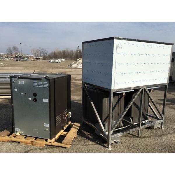 Howe 2000RLE Flake Ice Machine with Bin (209) (1 Ton) Barr Commercial Refrigeration