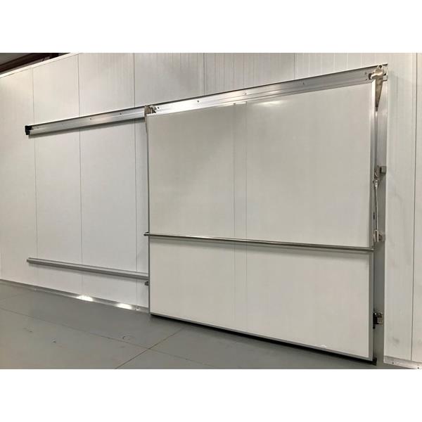 New 8&#39;x 8&#39;H Manual Sliding Cooler Door