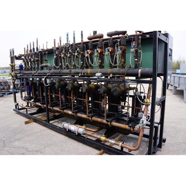 112 HP Dual Temperature Compressor Rack Package (497). (112 HP) Barr