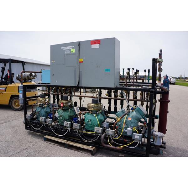 40 HP Low / Medium Temperature Compressor Rack Package (327) (40 HP