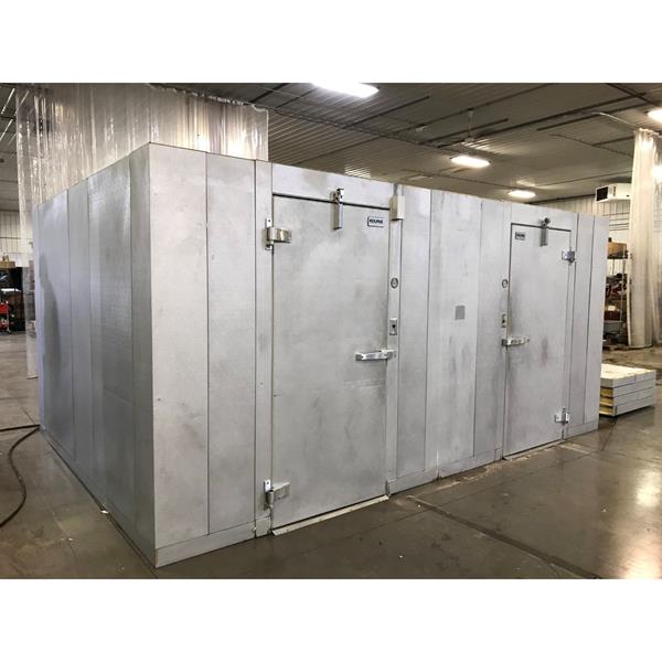 10'8" x 15'6" x 7'6"H Kolpak Combo Cooler/Freezer (165 Sq. Ft.) Barr