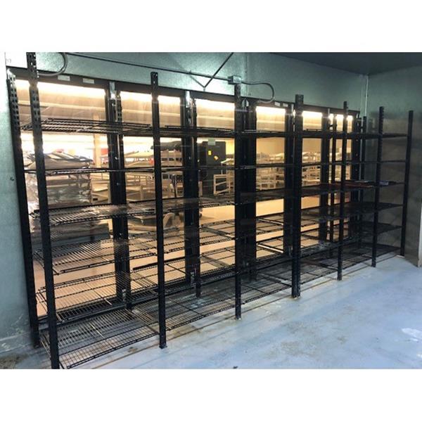 20'9" x 29'5" x 9'5"H CrownTonka Walkin Cooler with (6) Anthony Glass