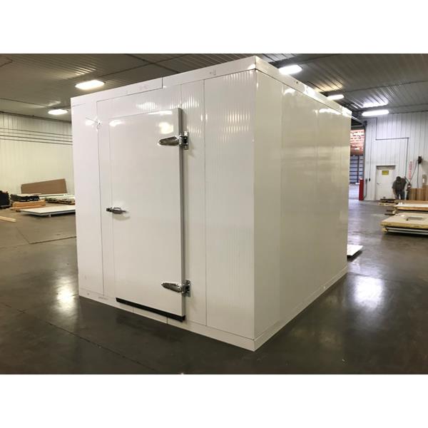 8&#39;3&quot; x 9&#39;10&quot; x 8&#39;H Walk-in Cooler with floor and new condensing unit. (ACQ)