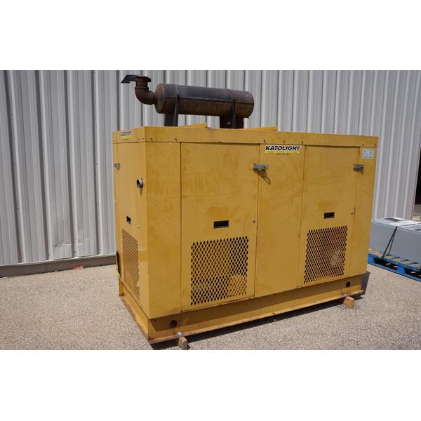 Used 100kW Katolight Generator w/ Transfer Switch