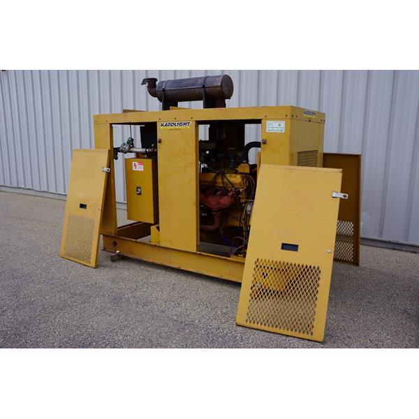 Used 100kW Katolight Generator w/ Transfer Switch Barr Commercial