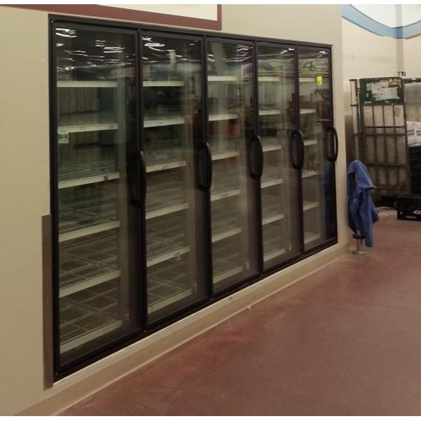 30&quot;x 73&quot; Glass Display Cooler Doors