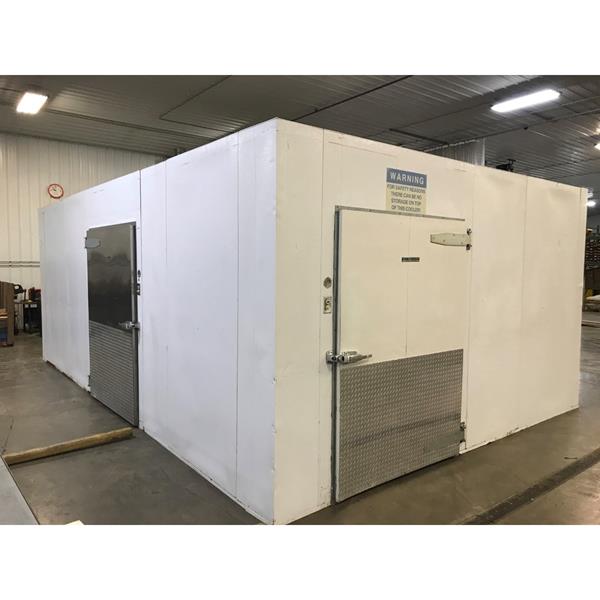 14&#39;2&quot; x 22&#39; x 8&#39;6&quot;H (9&#39;3&quot; w-beam) Kysor-Needham Walk-in Cooler