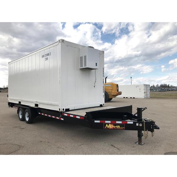 20&#39; Refrigerated Container with Heavy Duty Trailer (Freezer)