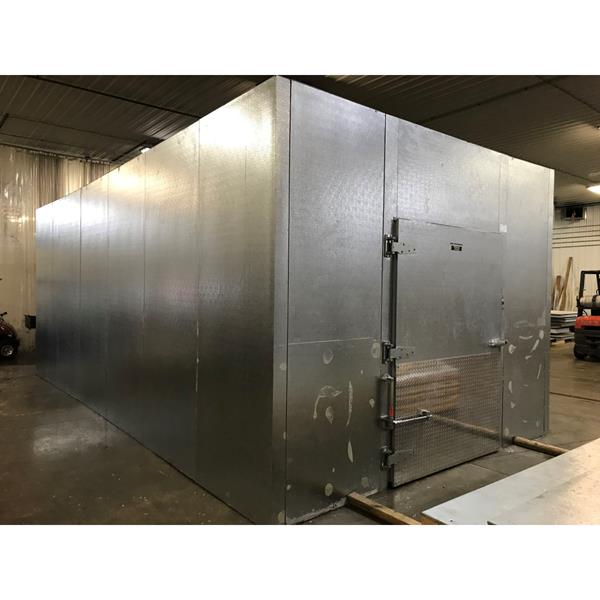 12&#39;6&quot; x 24&#39; x 10&#39;H Hill-Phoenix Walk-in Cooler