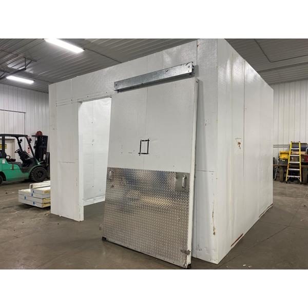 12'7" x 13'6" x 10'2"H Hussmann Walkin Cooler (170 Sq. Ft.) Barr Commercial Refrigeration