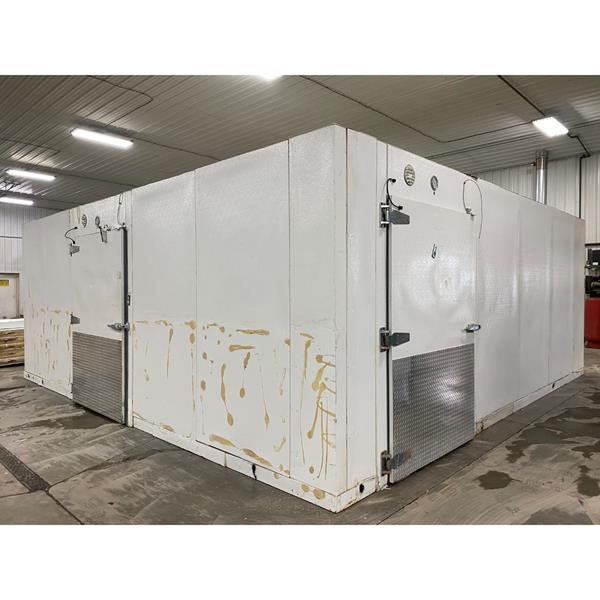 21'2" x 22'2" x 8'10"H KPS Walkin Freezer with Floor (469 Sq. Ft.) Barr Commercial Refrigeration