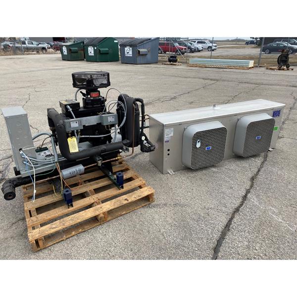 3.5 HP Low Temp Refrigeration System (water-cooled condensing unit)