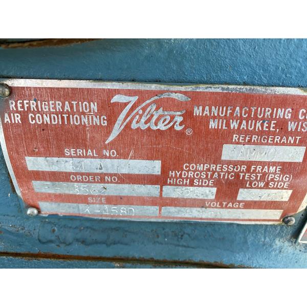 Vilter Direct Drive Reciprocating Compressor (#278) (150 HP) | Barr ...