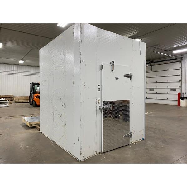 7&#39;9&quot; x 9&#39; x 10&#39;H KPS Walk-in Cooler with new outdoor condensing unit
