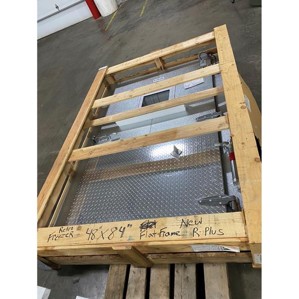 4&#39; x 7&#39;H Swinging Cooler-Freezer Door (Right hand)