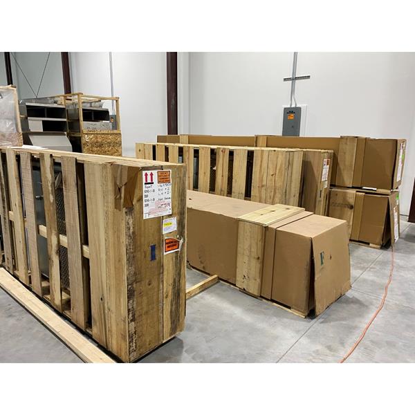 6' x 8' Jamison Electric BiPart Sliding CoolerFreezer Door Barr