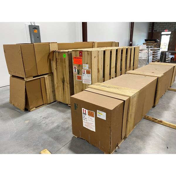 6' x 8' Jamison Electric BiPart Sliding CoolerFreezer Door Barr