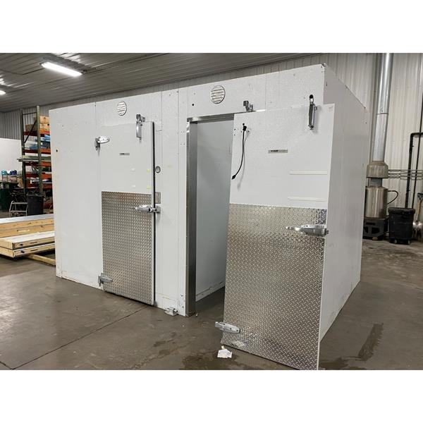 7&#39;6&quot; x 12&#39; x 8&#39;H Kysor Combo Cooler/Freezer with New Refrigeration Systems