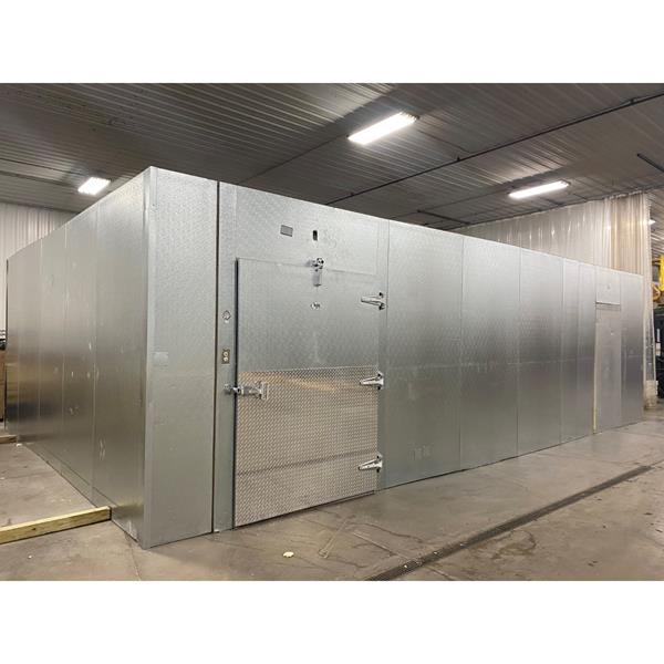 20'4" x 30'9" x 9'5"H KPS Walkin Cooler or Freezer (625 Sq. Ft.) Barr Commercial Refrigeration